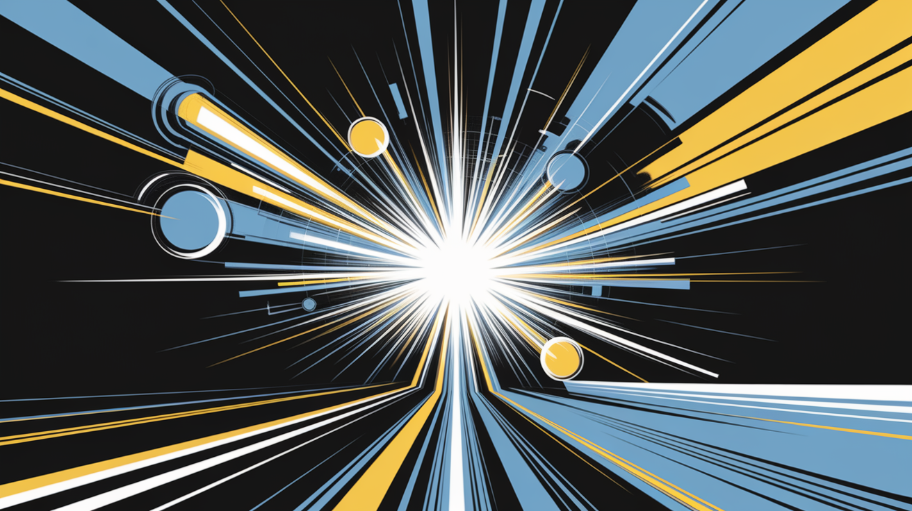 A conceptual illustration representing Spark of Clarity. Visualize the main ideas: . Creative but clear representation of the concept. Style: Visual Theme: Clean, modern aesthetic with high contrast and vibrant energy. Emphasize the intersect. high quality, detailed, professional, clean composition, good lighting, sharp focus, well-composed. high quality, professional, detailed, well-composed