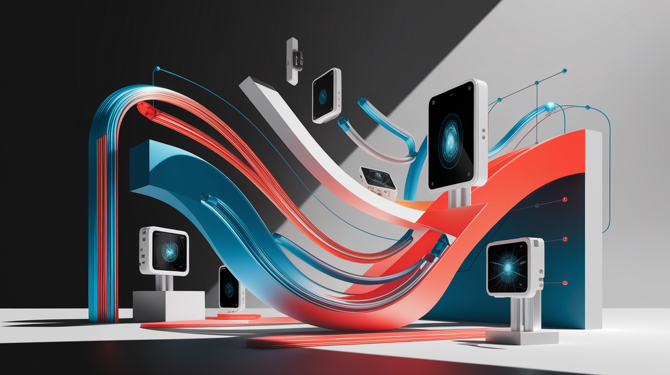 A conceptual illustration representing Optimizing Mounting and Orientation. Visualize the main ideas: . Creative but clear representation of the concept. Style: Visual Theme: Clean, modern aesthetic with high contrast and vibrant energy. Emphasize the intersect. high quality, detailed, professional, clean composition, good lighting, sharp focus, well-composed. high quality, professional, detailed, well-composed