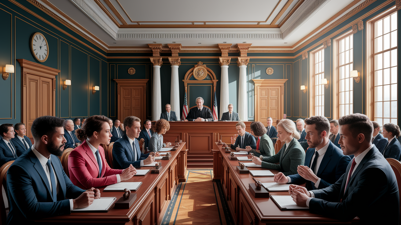 photorealistic illustration of Understanding Small Claims Court