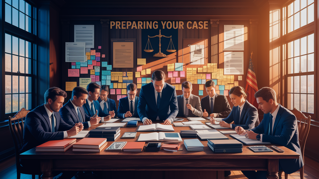 photorealistic illustration of Preparing Your Case