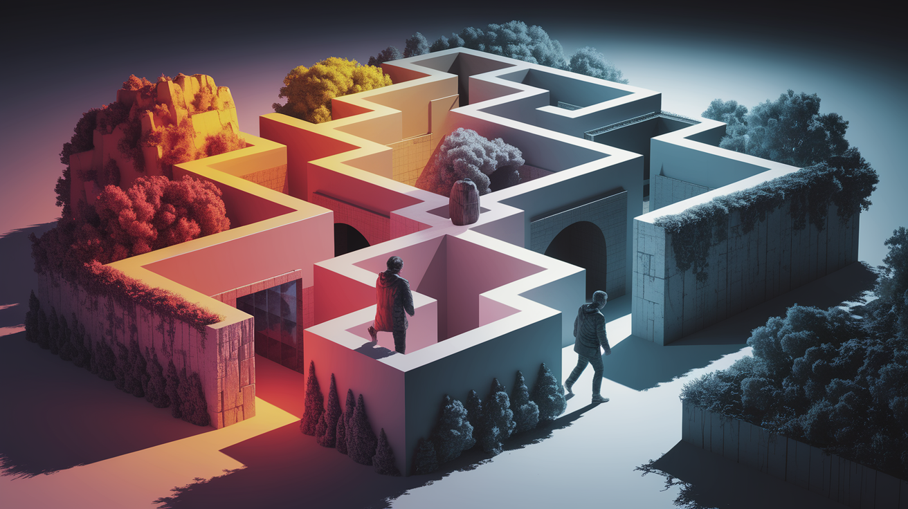 A conceptual illustration representing Navigating Challenges and Common Pitfalls. Visualize the main ideas: . Creative but clear representation of the concept. Style: photorealistic. high quality, detailed, professional, clean composition, good lighting, sharp focus, well-composed. high quality, professional, detailed, well-composed