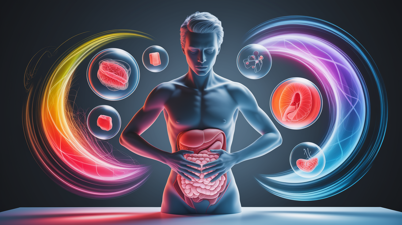 A conceptual illustration representing Medical and Less Common Causes. Visualize the main ideas: cramps, deeper, medical, metabolic, reasons. Creative but clear representation of the concept. Style: photorealistic. high quality, detailed, professional, clean composition, good lighting, sharp focus, well-composed.