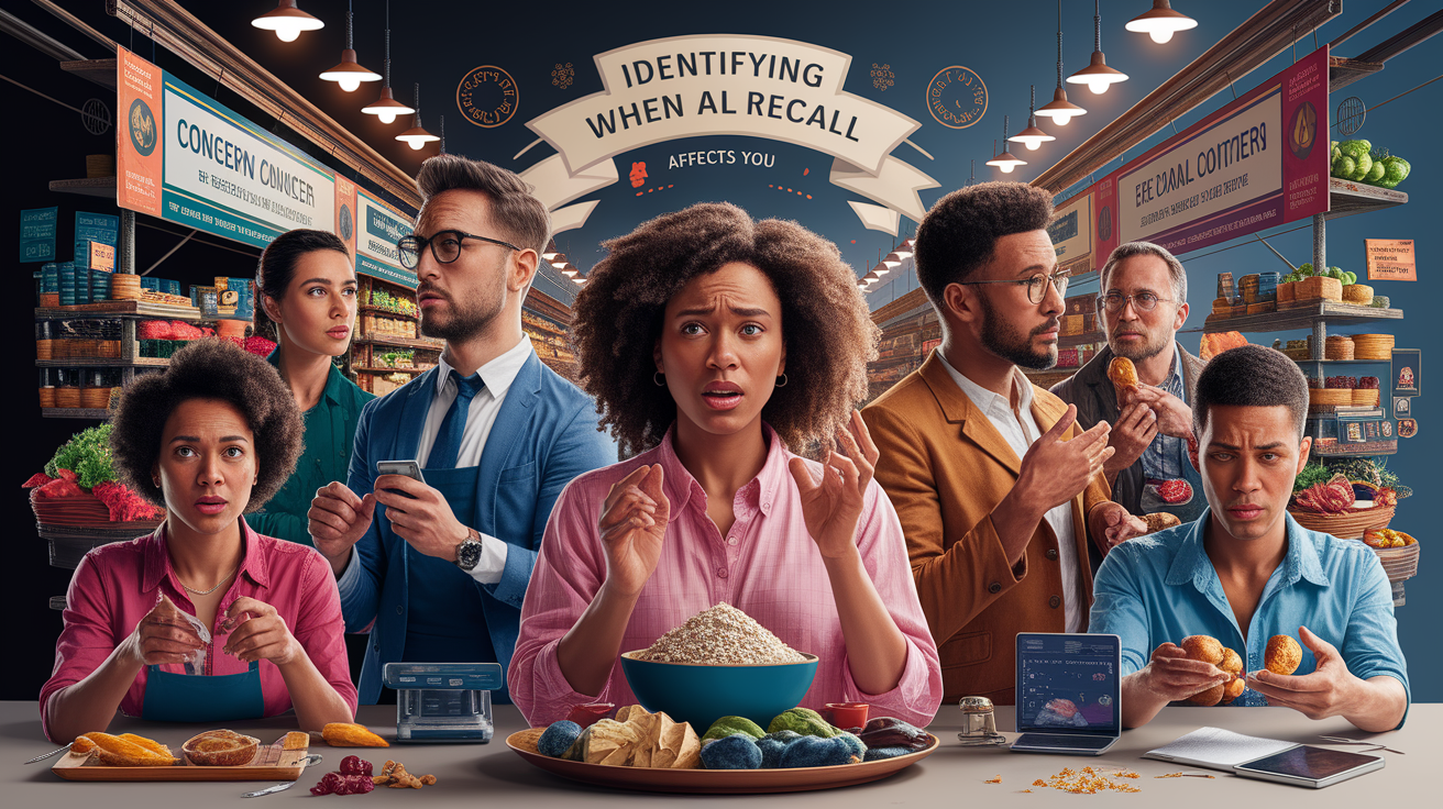 A conceptual illustration representing Identifying When a Recall Affects You. Visualize the main ideas: . Creative but clear representation of the concept. Style: photorealistic. high quality, detailed, professional, clean composition, good lighting, sharp focus, well-composed. high quality, professional, detailed, well-composed