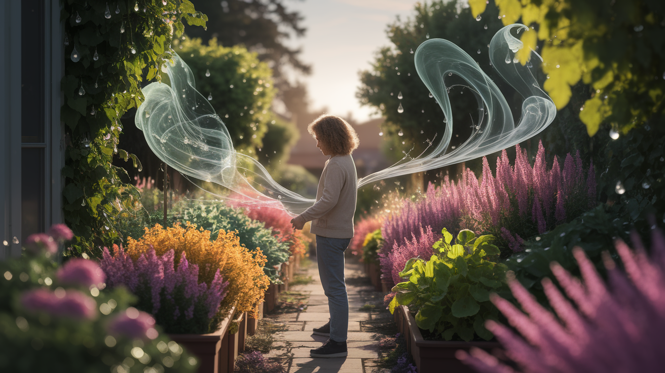 A conceptual illustration representing Smells Reignite Fading Memories. Visualize the main ideas: . Creative but clear representation of the concept. Style: photorealistic. high quality, detailed, professional, clean composition, good lighting, sharp focus, well-composed. high quality, professional, detailed, well-composed