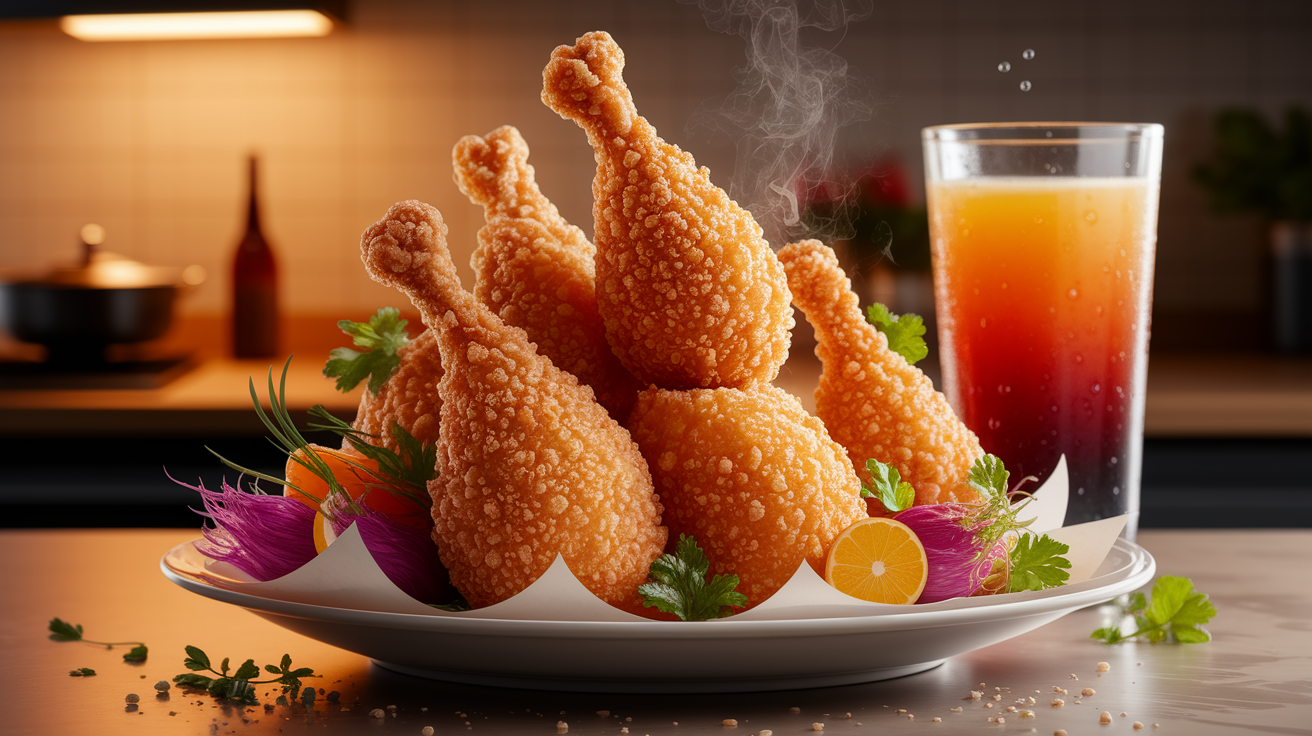 A conceptual illustration representing A Crispy Debut â€“ The Quick Answer. Visualize the main ideas: . Creative but clear representation of the concept. Style: photorealistic. high quality, detailed, professional, clean composition, good lighting, sharp focus, well-composed. high quality, professional, detailed, well-composed