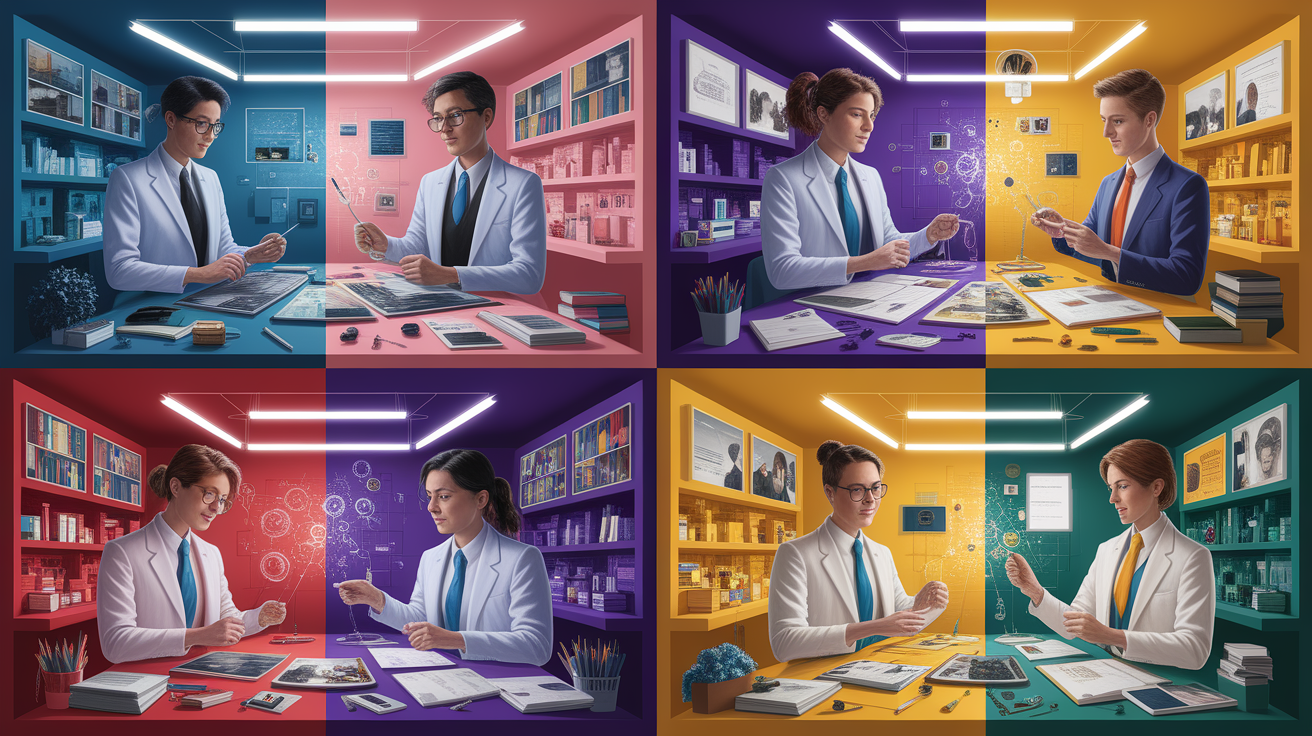 A conceptual illustration representing Specialized Programs and Opportunities. Visualize the main ideas: . Creative but clear representation of the concept. Style: photorealistic. high quality, detailed, professional, clean composition, good lighting, sharp focus, well-composed. high quality, professional, detailed, well-composed