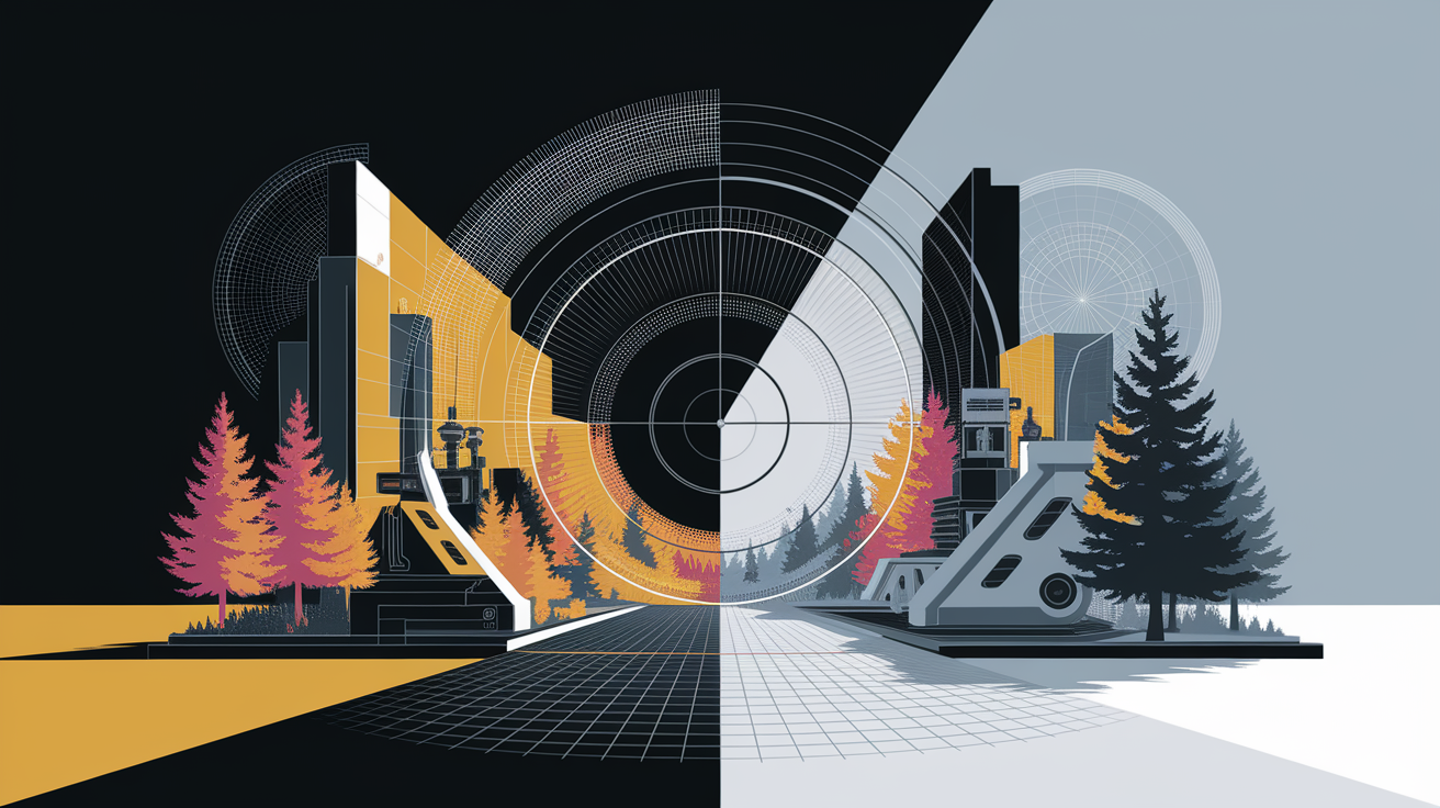 A conceptual illustration representing Passive Detection Methods. Visualize the main ideas: . Creative but clear representation of the concept. Style: Visual Theme: Clean, modern aesthetic with high contrast and vibrant energy. Emphasize the intersect. high quality, detailed, professional, clean composition, good lighting, sharp focus, well-composed. high quality, professional, detailed, well-composed
