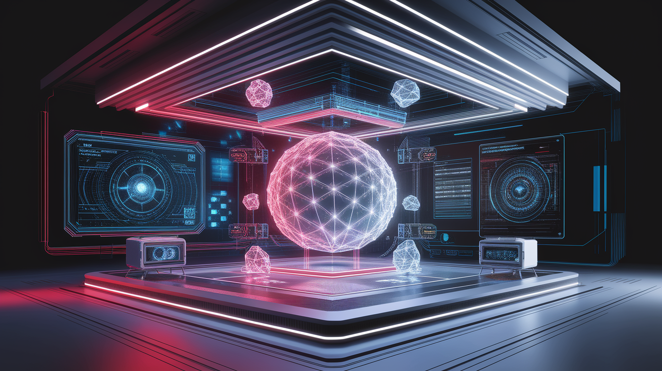 A conceptual illustration representing Three-Dimensional Detection. Visualize the main ideas: . Creative but clear representation of the concept. Style: photorealistic. high quality, detailed, professional, clean composition, good lighting, sharp focus, well-composed. high quality, professional, detailed, well-composed