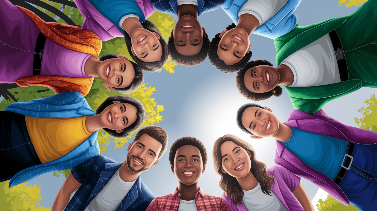A conceptual illustration representing Building Strong Bonds: Introduction. Visualize the main ideas: . Creative but clear representation of the concept. Style: photorealistic. high quality, detailed, professional, clean composition, good lighting, sharp focus, well-composed. high quality, professional, detailed, well-composed