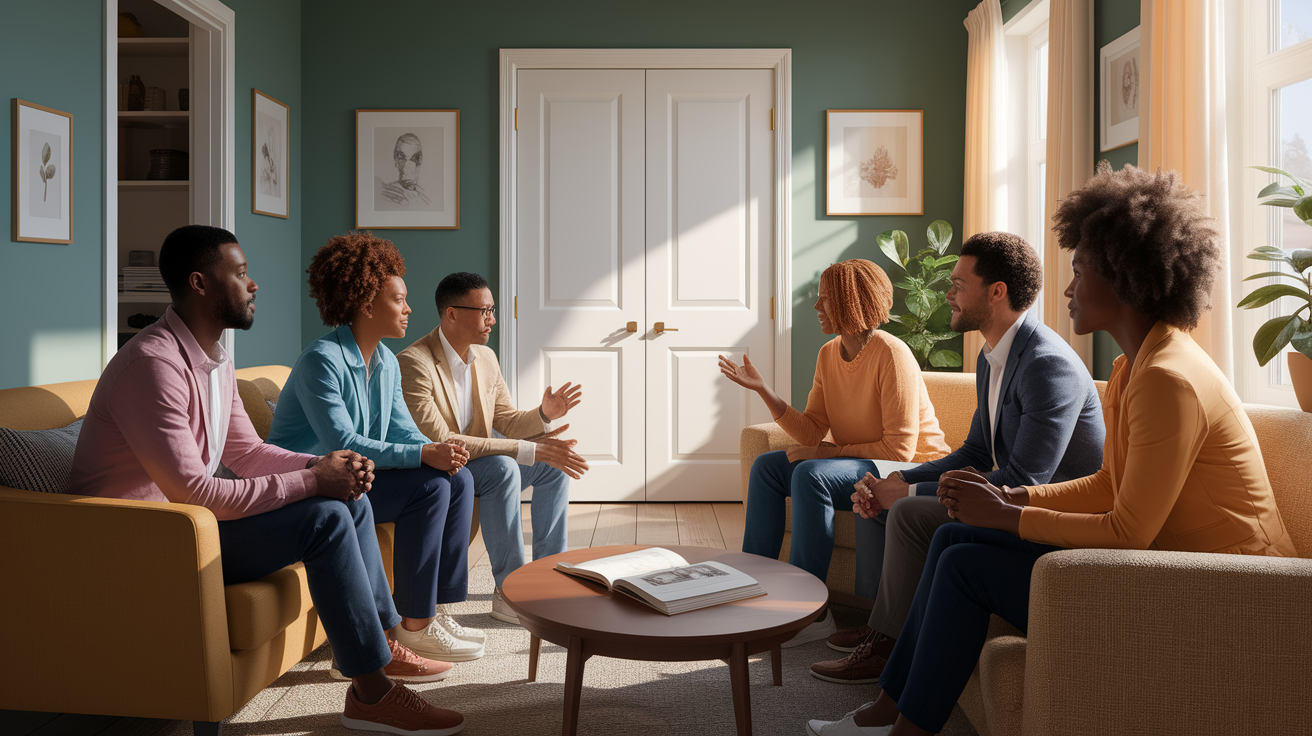 A conceptual illustration representing Ensuring Confidentiality and Support. Visualize the main ideas: . Creative but clear representation of the concept. Style: photorealistic. high quality, detailed, professional, clean composition, good lighting, sharp focus, well-composed. high quality, professional, detailed, well-composed