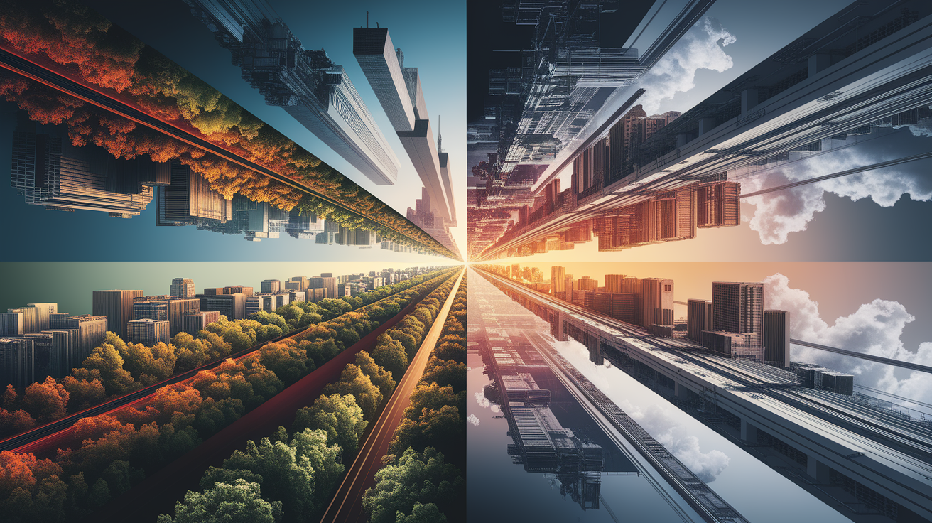 A conceptual illustration representing Conditions That Invite Scale. Visualize the main ideas: . Creative but clear representation of the concept. Style: photorealistic. high quality, detailed, professional, clean composition, good lighting, sharp focus, well-composed. high quality, professional, detailed, well-composed