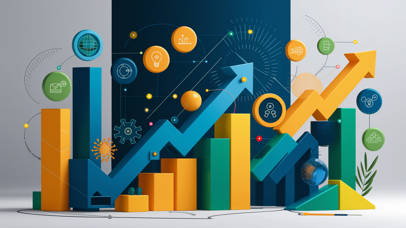A conceptual illustration representing Key Operational Strategies. Visualize the main ideas: . Creative but clear representation of the concept. Style: Visual Theme: Clean, modern aesthetic with high contrast and vibrant energy. Emphasize the intersect. high quality, detailed, professional, clean composition, good lighting, sharp focus, well-composed. high quality, professional, detailed, well-composed