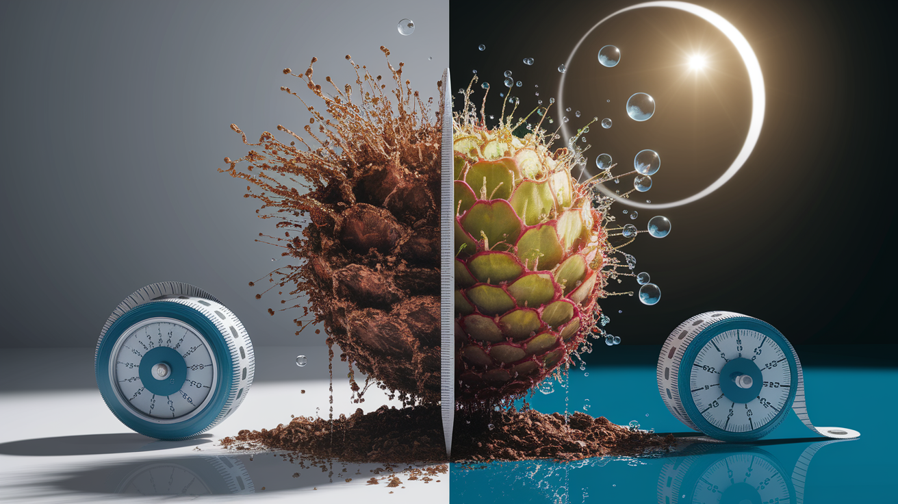 A conceptual illustration representing Preventing and Reversing Shrinkage. Visualize the main ideas: . Creative but clear representation of the concept. Style: photorealistic. high quality, detailed, professional, clean composition, good lighting, sharp focus, well-composed. high quality, professional, detailed, well-composed