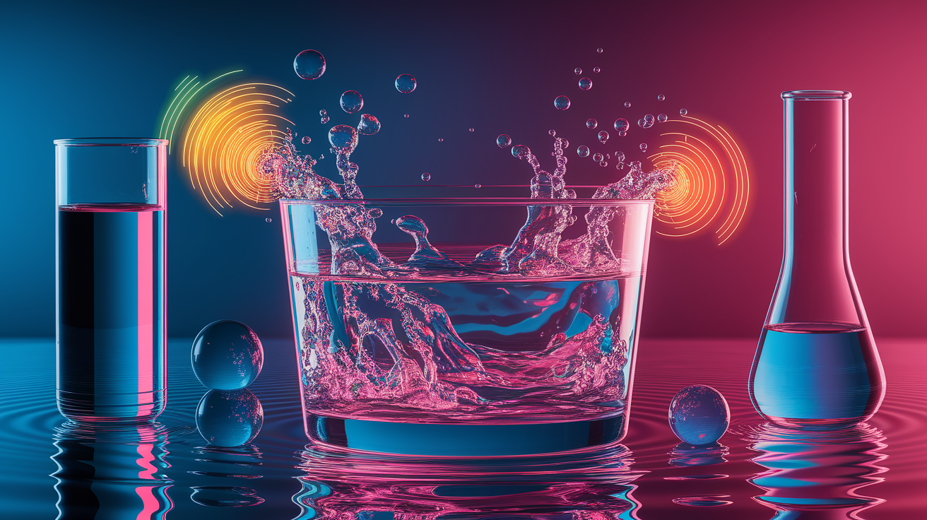 A conceptual illustration representing Electrolytes at Work: The Sodium Advantage. Visualize the main ideas: . Creative but clear representation of the concept. Style: photorealistic. high quality, detailed, professional, clean composition, good lighting, sharp focus, well-composed. high quality, professional, detailed, well-composed