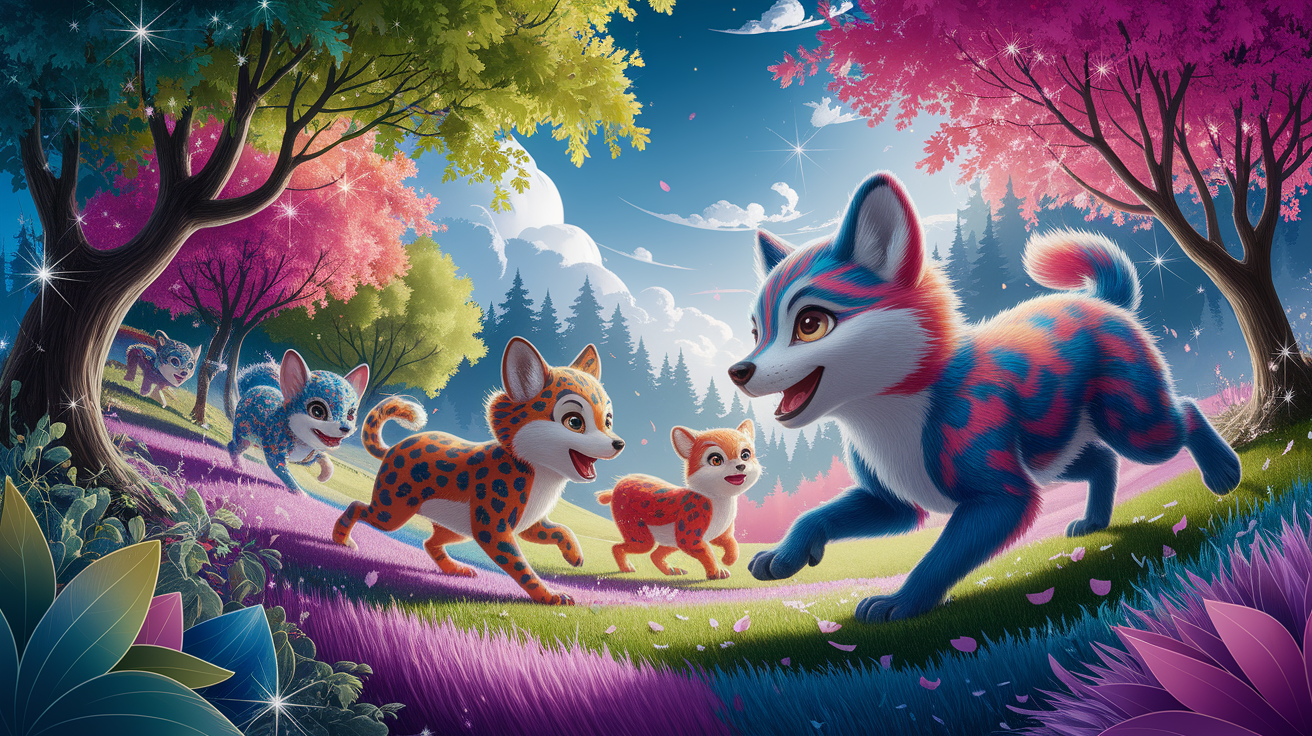 A conceptual illustration representing Tracking the Fur-Flying Origins. Visualize the main ideas: . Creative but clear representation of the concept. Style: photorealistic. high quality, detailed, professional, clean composition, good lighting, sharp focus, well-composed. high quality, professional, detailed, well-composed