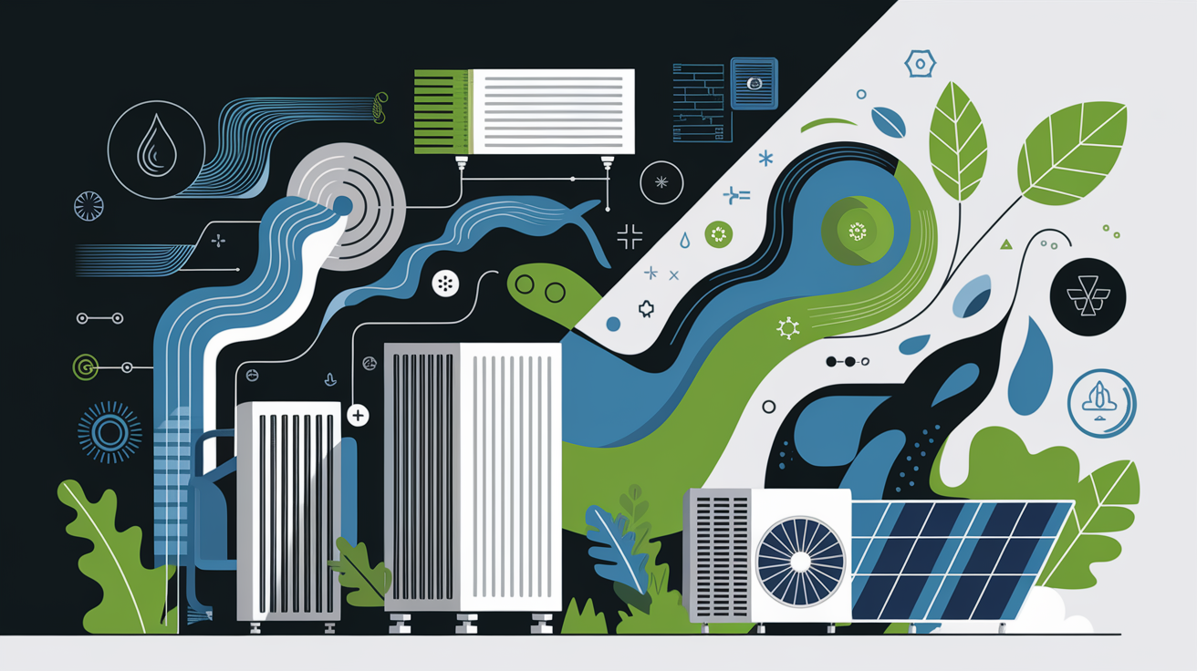 A conceptual illustration representing Active Cooling Solutions. Visualize the main ideas: . Creative but clear representation of the concept. Style: Visual Theme: Clean, modern aesthetic with high contrast and vibrant energy. Emphasize the intersect. high quality, detailed, professional, clean composition, good lighting, sharp focus, well-composed. high quality, professional, detailed, well-composed