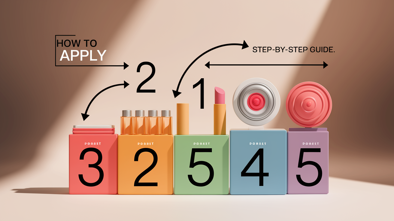 A clear, step-by-step visual illustration showing How to Apply: A Step-by-Step Guide. Focus on . Include visual elements like arrows, numbered steps, or sequential flow. Professional and instructional style. Style: photorealistic. high quality, detailed, professional, clean composition, good lighting, sharp focus, well-composed. high quality, professional, detailed, well-composed