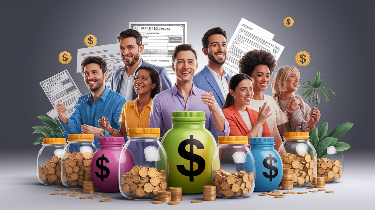 A conceptual illustration representing Maximize Your Savings with the Federal Tax Credit. Visualize the main ideas: . Creative but clear representation of the concept. Style: photorealistic. high quality, detailed, professional, clean composition, good lighting, sharp focus, well-composed. high quality, professional, detailed, well-composed
