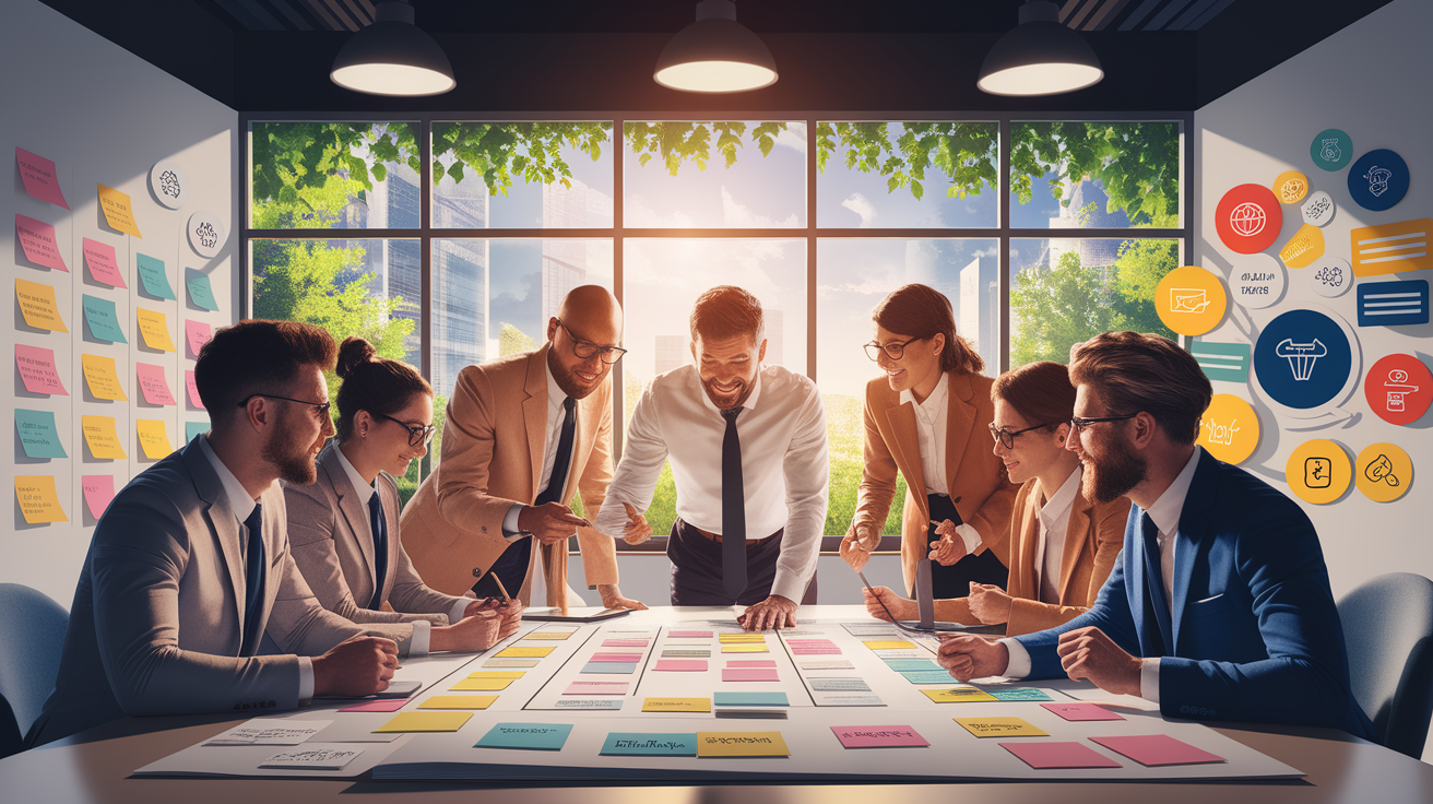 A conceptual illustration representing Kickstart with Clear Objectives. Visualize the main ideas: . Creative but clear representation of the concept. Style: photorealistic. high quality, detailed, professional, clean composition, good lighting, sharp focus, well-composed. high quality, professional, detailed, well-composed