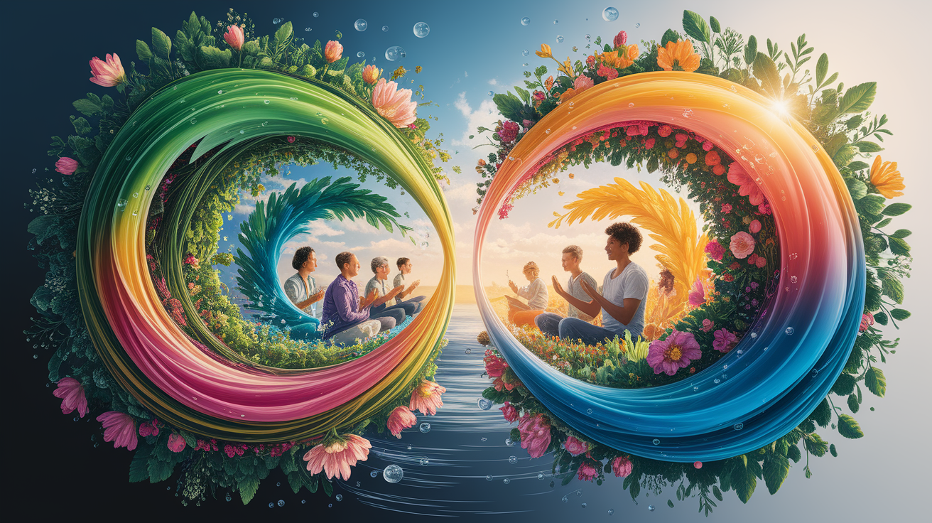 A conceptual illustration representing Fast-Track Your Restorative Revolution. Visualize the main ideas: . Creative but clear representation of the concept. Style: photorealistic. high quality, detailed, professional, clean composition, good lighting, sharp focus, well-composed. high quality, professional, detailed, well-composed