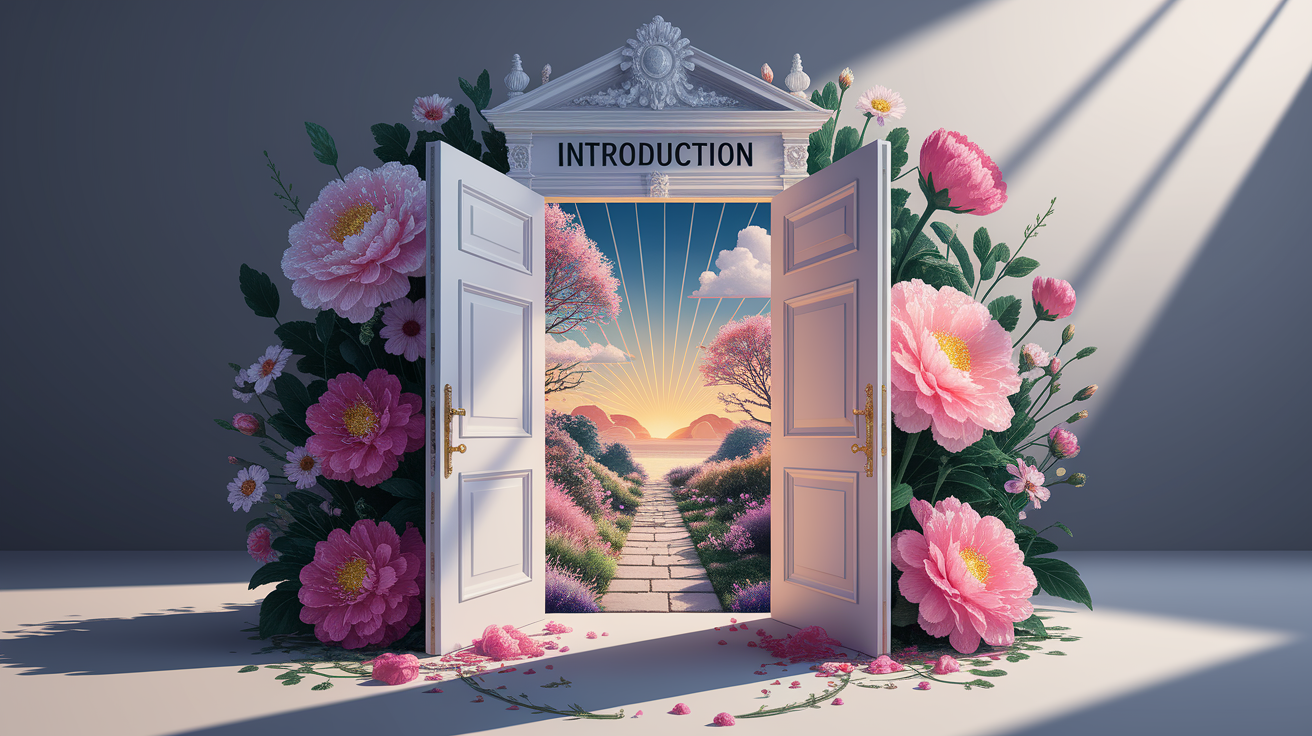 A conceptual illustration representing Introduction. Visualize the main ideas: . Creative but clear representation of the concept. Style: photorealistic. high quality, detailed, professional, clean composition, good lighting, sharp focus, well-composed. high quality, professional, detailed, well-composed
