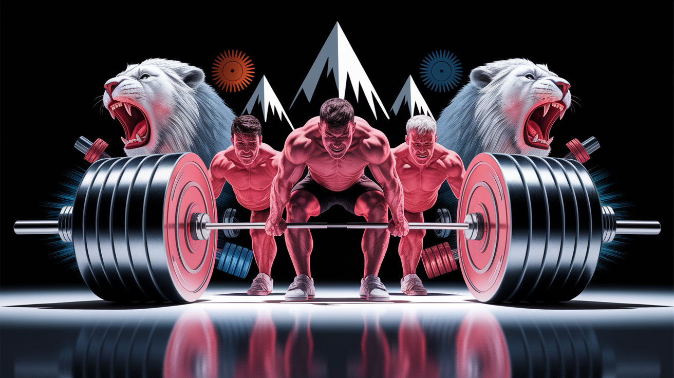 A conceptual illustration representing Loading Capacity and Maximal Strength Development. Visualize the main ideas: . Creative but clear representation of the concept. Style: photorealistic. high quality, detailed, professional, clean composition, good lighting, sharp focus, well-composed. high quality, professional, detailed, well-composed