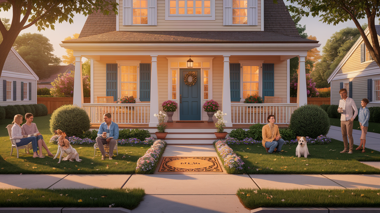 A realistic scene or environment setting for Qualifying Your Home as Your Primary Residence. Include  in a natural, contextual setting. Show real-world application or usage. Style: photorealistic. high quality, detailed, professional, clean composition, good lighting, sharp focus, well-composed. high quality, professional, detailed, well-composed