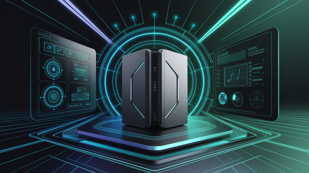 A professional product showcase or technology demonstration for Device Hardening and Configuration Management. Highlight . Clean, modern presentation with focus on functionality and design. Style: Visual Theme: Clean, modern aesthetic with high contrast and vibrant energy. Emphasize the intersect. high quality, detailed, professional, clean composition, good lighting, sharp focus, well-composed. high quality, professional, detailed, well-composed