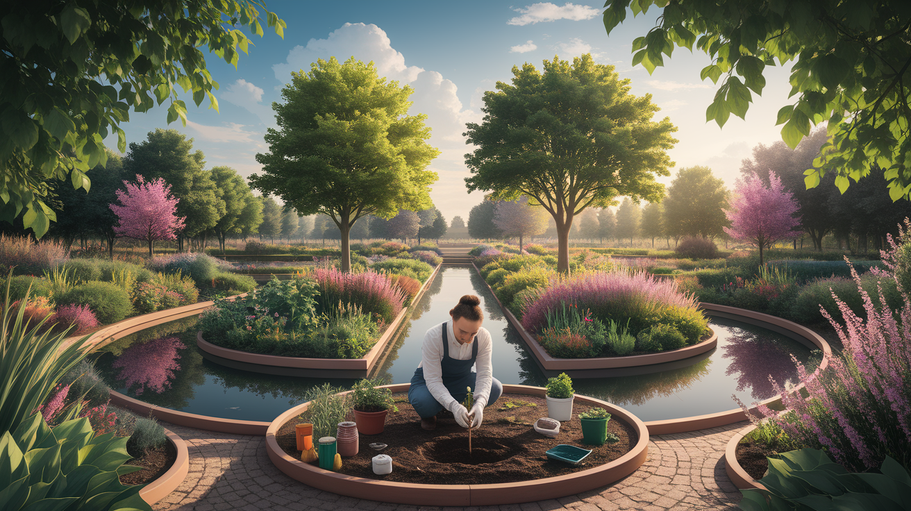 A conceptual illustration representing Final Thoughts: Grow Your Green Legacy. Visualize the main ideas: . Creative but clear representation of the concept. Style: photorealistic. high quality, detailed, professional, clean composition, good lighting, sharp focus, well-composed. high quality, professional, detailed, well-composed