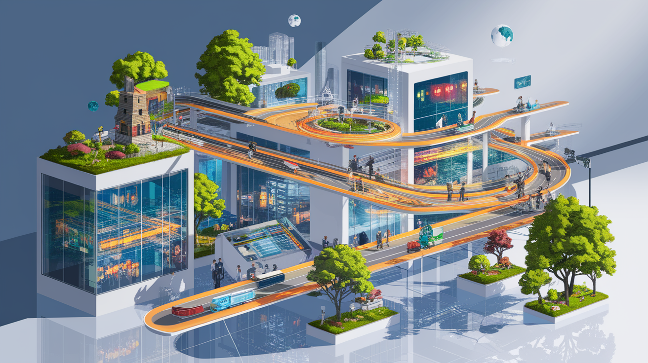 A conceptual illustration representing Strategies for Seamless Integration. Visualize the main ideas: . Creative but clear representation of the concept. Style: photorealistic. high quality, detailed, professional, clean composition, good lighting, sharp focus, well-composed. high quality, professional, detailed, well-composed