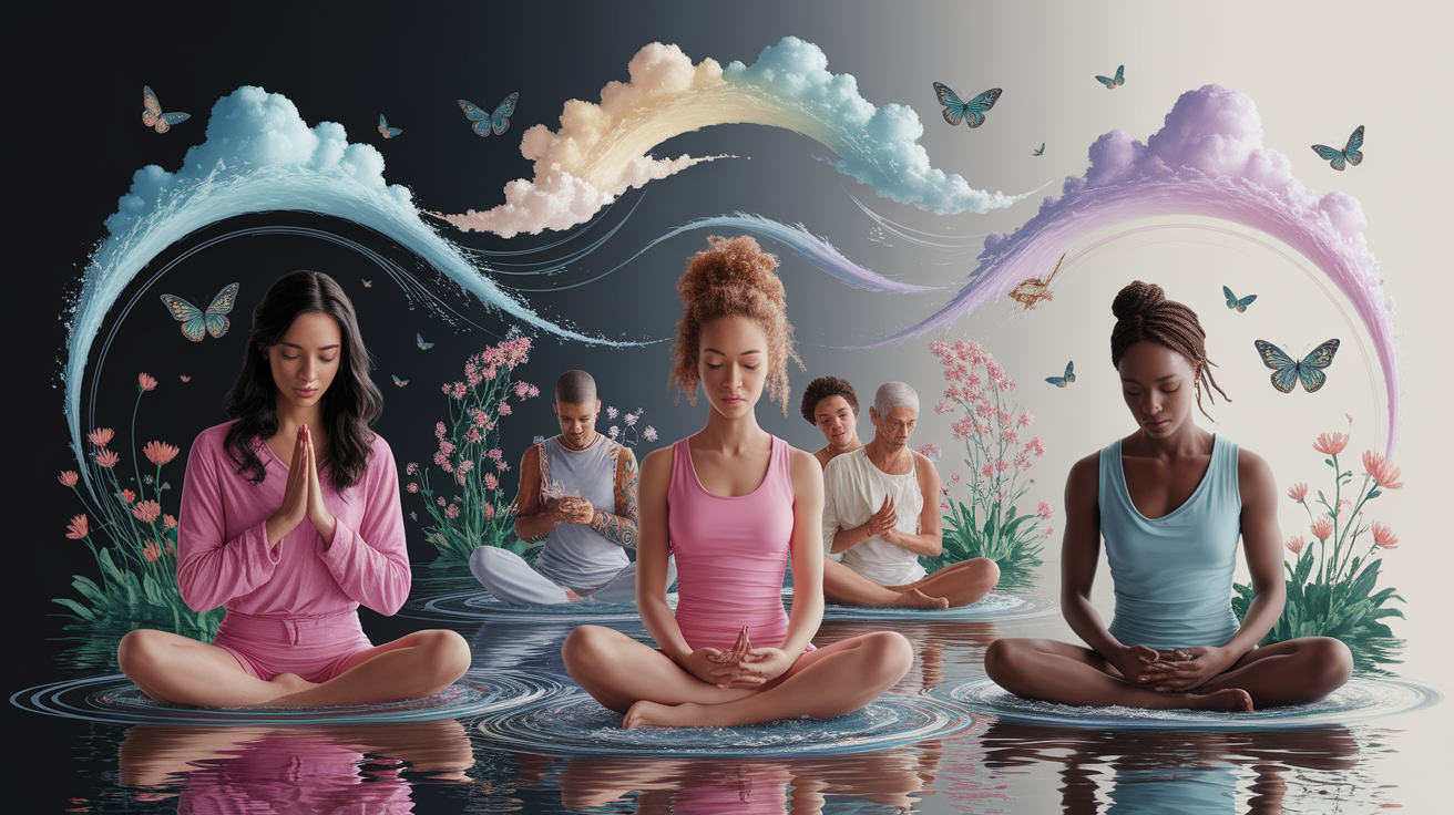 A conceptual illustration representing Seamless Transitions: Rituals for Smooth Shifts. Visualize the main ideas: . Creative but clear representation of the concept. Style: photorealistic. high quality, detailed, professional, clean composition, good lighting, sharp focus, well-composed. high quality, professional, detailed, well-composed