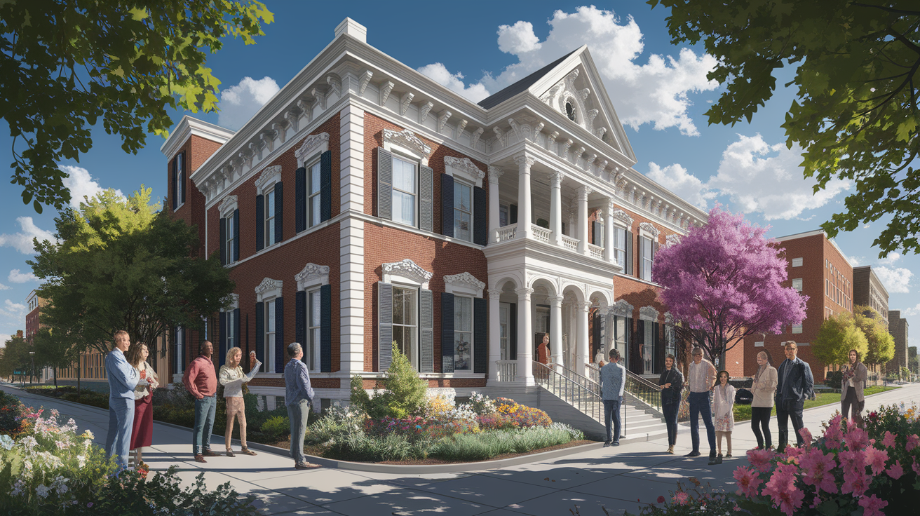 A conceptual illustration representing Core Preservation Tax Credit Programs. Visualize the main ideas: . Creative but clear representation of the concept. Style: photorealistic. high quality, detailed, professional, clean composition, good lighting, sharp focus, well-composed. high quality, professional, detailed, well-composed