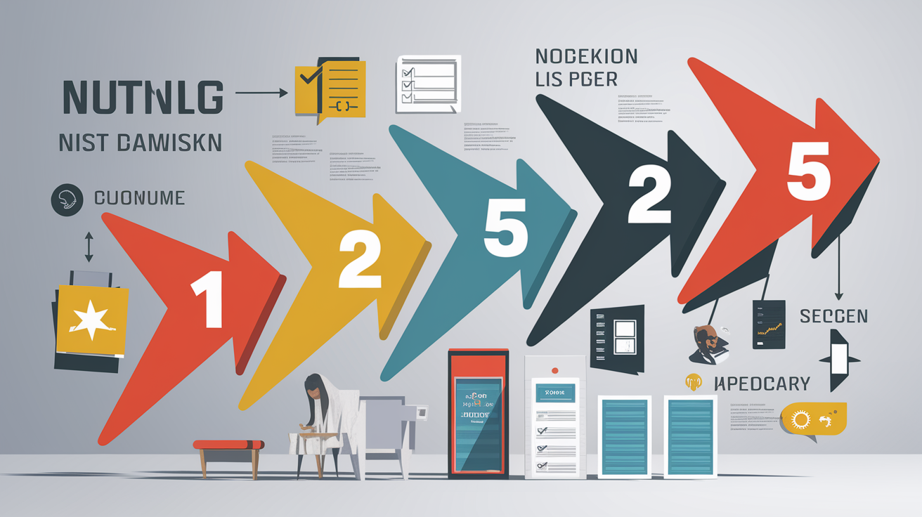 A clear, step-by-step visual illustration showing Step-by-Step Application Process. Focus on . Include visual elements like arrows, numbered steps, or sequential flow. Professional and instructional style. Style: photorealistic. high quality, detailed, professional, clean composition, good lighting, sharp focus, well-composed. high quality, professional, detailed, well-composed