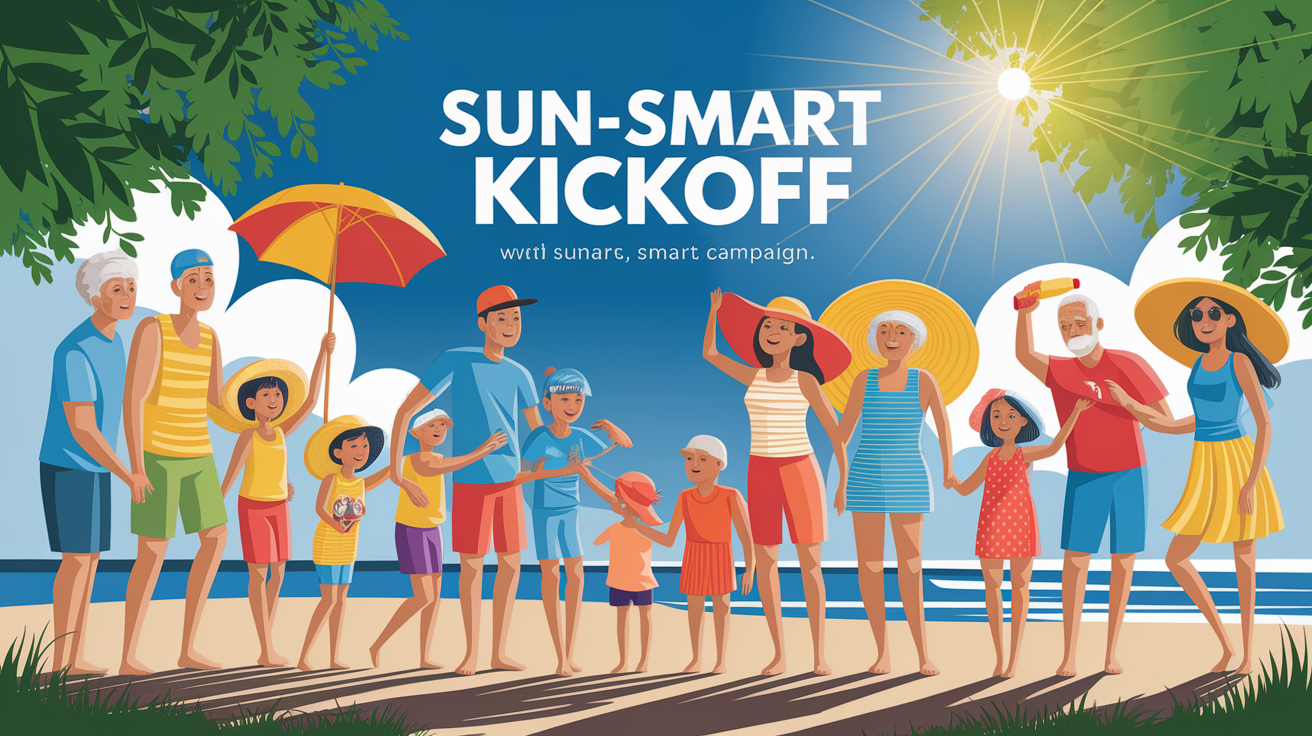A conceptual illustration representing Sun-Smart Kickoff. Visualize the main ideas: . Creative but clear representation of the concept. Style: photorealistic. high quality, detailed, professional, clean composition, good lighting, sharp focus, well-composed. high quality, professional, detailed, well-composed