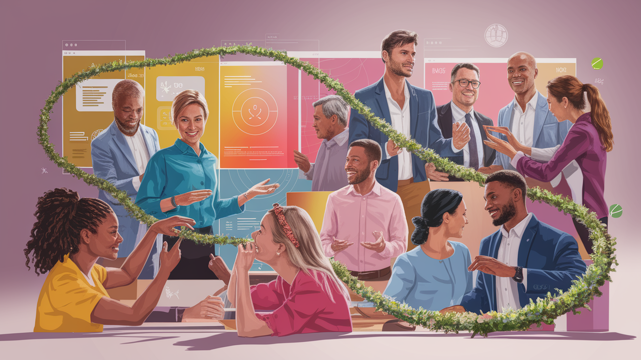 A conceptual illustration representing Key Components of Effective Induction. Visualize the main ideas: . Creative but clear representation of the concept. Style: photorealistic. high quality, detailed, professional, clean composition, good lighting, sharp focus, well-composed. high quality, professional, detailed, well-composed