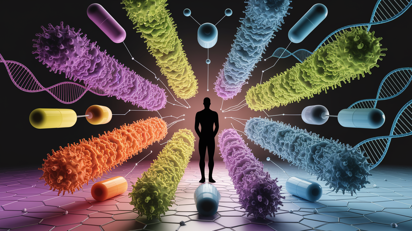 A conceptual illustration representing Resistance Revealed: The Core of Antibiotic Resistance. Visualize the main ideas: . Creative but clear representation of the concept. Style: photorealistic. high quality, detailed, professional, clean composition, good lighting, sharp focus, well-composed. high quality, professional, detailed, well-composed
