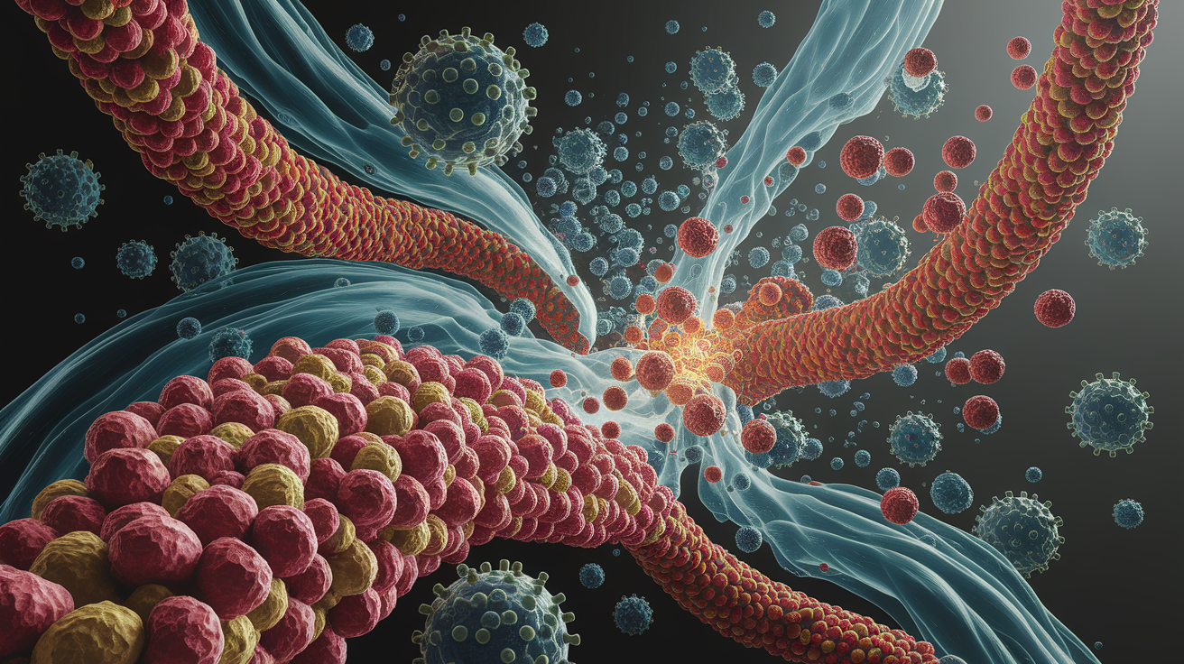 A conceptual illustration representing From Mutation to Epidemic: How Resistance Spreads. Visualize the main ideas: . Creative but clear representation of the concept. Style: photorealistic. high quality, detailed, professional, clean composition, good lighting, sharp focus, well-composed. high quality, professional, detailed, well-composed