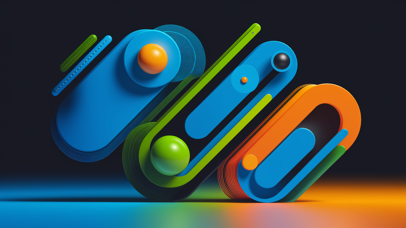 A conceptual illustration representing Common Applications. Visualize the main ideas: . Creative but clear representation of the concept. Style: Visual Theme: Clean, modern aesthetic with high contrast and vibrant energy. Emphasize the intersect. high quality, detailed, professional, clean composition, good lighting, sharp focus, well-composed. high quality, professional, detailed, well-composed