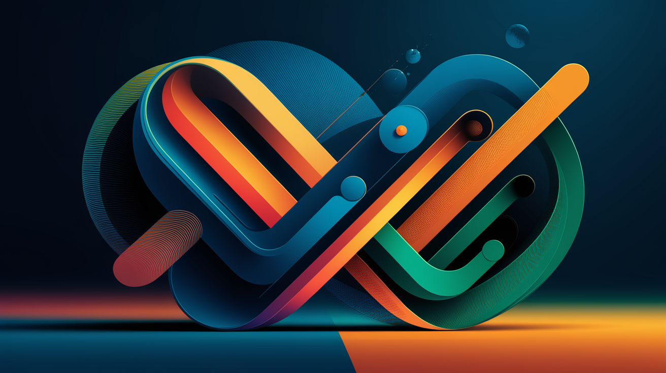 A conceptual illustration representing Integration and Operational Strategies. Visualize the main ideas: . Creative but clear representation of the concept. Style: Visual Theme: Clean, modern aesthetic with high contrast and vibrant energy. Emphasize the intersect. high quality, detailed, professional, clean composition, good lighting, sharp focus, well-composed. high quality, professional, detailed, well-composed