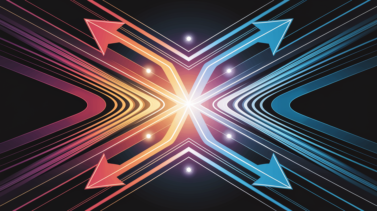 A conceptual illustration representing Conclusion. Visualize the main ideas: . Creative but clear representation of the concept. Style: Visual Theme: Clean, modern aesthetic with high contrast and vibrant energy. Emphasize the intersect. high quality, detailed, professional, clean composition, good lighting, sharp focus, well-composed. high quality, professional, detailed, well-composed