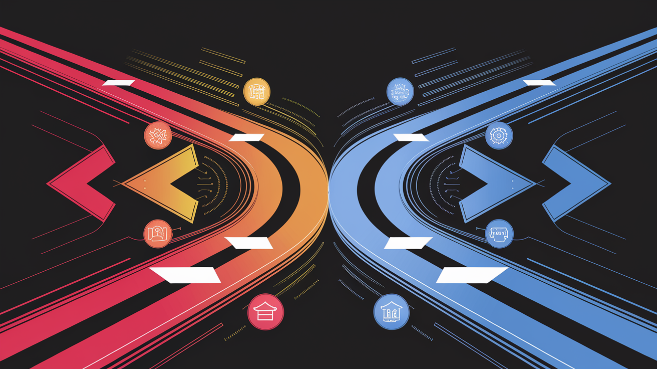 A conceptual illustration representing Avoiding Compatibility Pitfalls. Visualize the main ideas: . Creative but clear representation of the concept. Style: Visual Theme: Clean, modern aesthetic with high contrast and vibrant energy. Emphasize the intersect. high quality, detailed, professional, clean composition, good lighting, sharp focus, well-composed. high quality, professional, detailed, well-composed