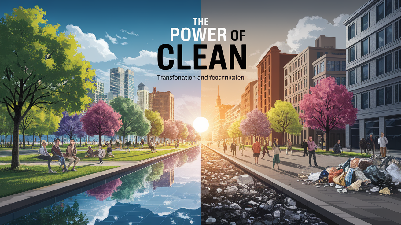 A conceptual illustration representing Introduction: The Power of Clean. Visualize the main ideas: . Creative but clear representation of the concept. Style: photorealistic. high quality, detailed, professional, clean composition, good lighting, sharp focus, well-composed. high quality, professional, detailed, well-composed