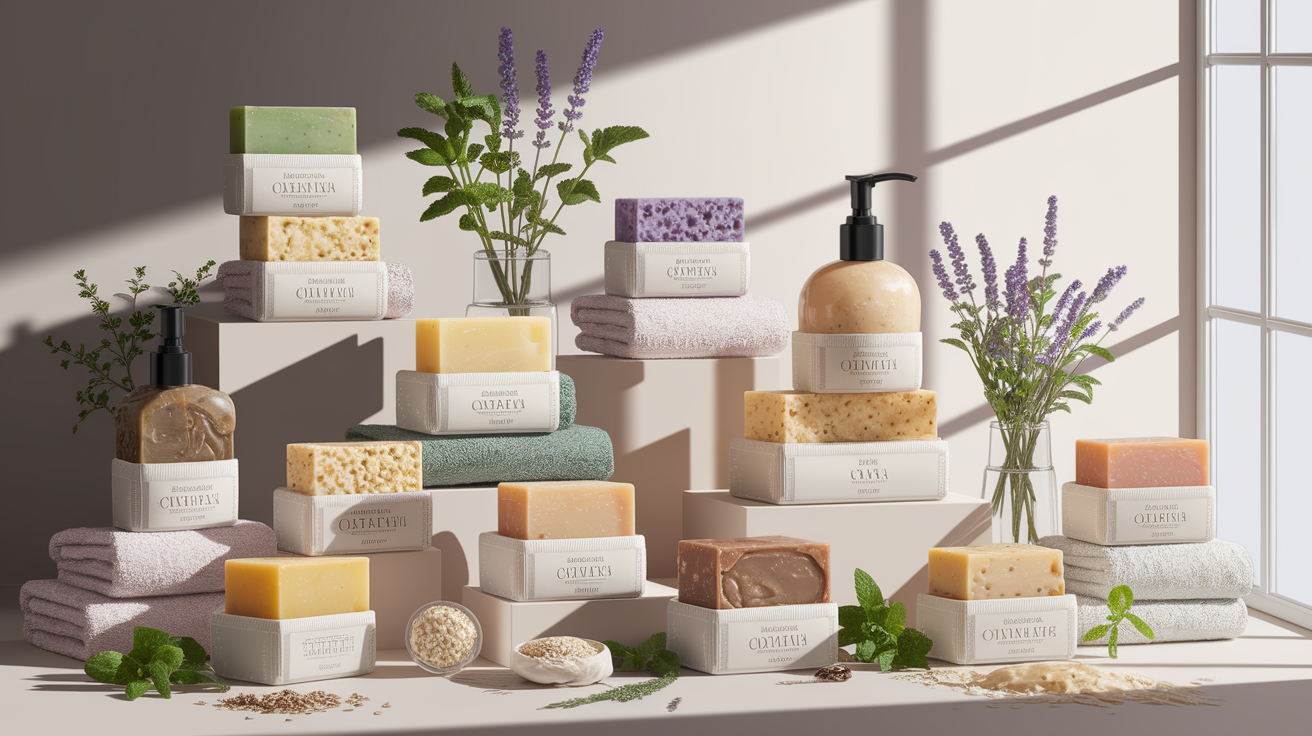 A conceptual illustration representing Conclusion: Choosing the Right Soap. Visualize the main ideas: . Creative but clear representation of the concept. Style: photorealistic. high quality, detailed, professional, clean composition, good lighting, sharp focus, well-composed. high quality, professional, detailed, well-composed