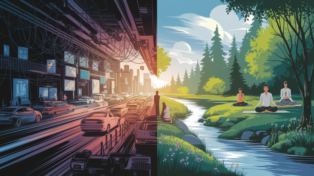 A conceptual illustration representing Introduction - The Power of Effective Stress Management. Visualize the main ideas: . Creative but clear representation of the concept. Style: photorealistic. high quality, detailed, professional, clean composition, good lighting, sharp focus, well-composed. high quality, professional, detailed, well-composed