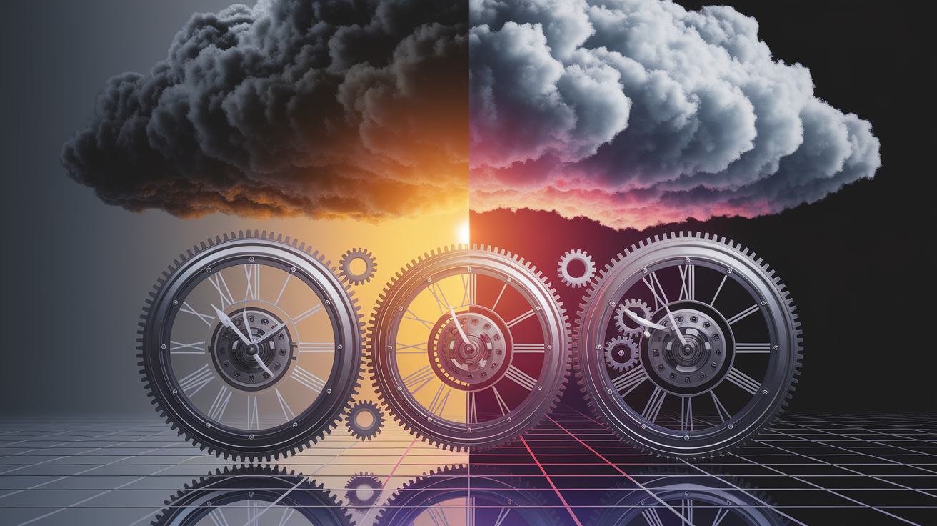 A conceptual illustration representing Internal Resistance and Efficiency. Visualize the main ideas: . Creative but clear representation of the concept. Style: photorealistic. high quality, detailed, professional, clean composition, good lighting, sharp focus, well-composed. high quality, professional, detailed, well-composed