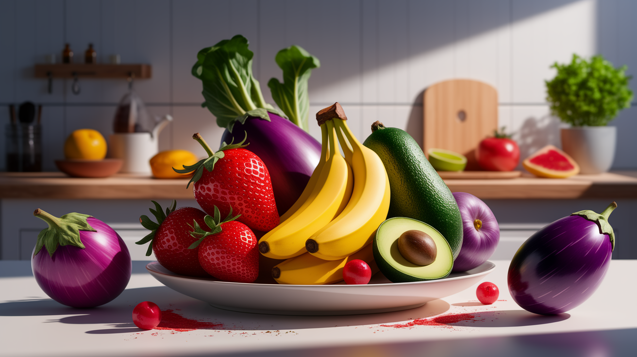 A conceptual illustration representing Color and Its Impact on Taste. Visualize the main ideas: . Creative but clear representation of the concept. Style: photorealistic. high quality, detailed, professional, clean composition, good lighting, sharp focus, well-composed. high quality, professional, detailed, well-composed