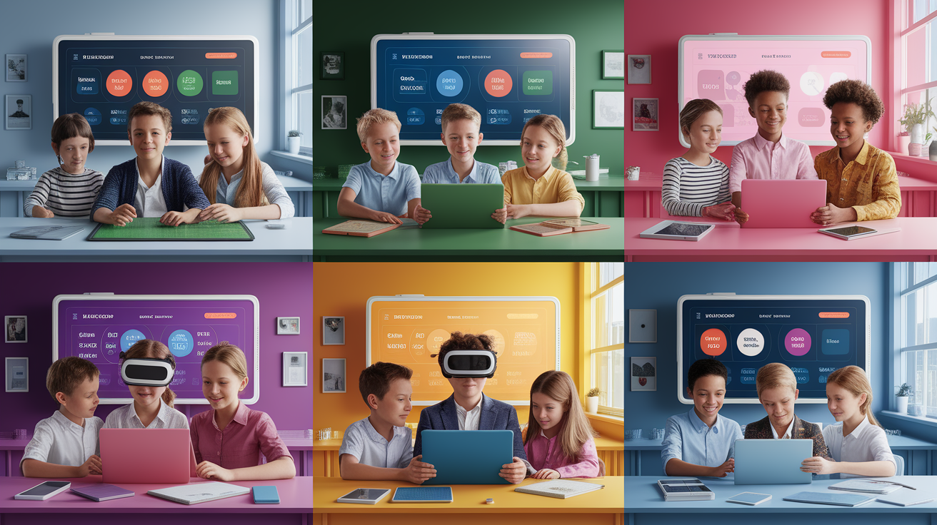 A professional product showcase or technology demonstration for Benefits of Personalized Learning Through Technology. Highlight . Clean, modern presentation with focus on functionality and design. Style: photorealistic. high quality, detailed, professional, clean composition, good lighting, sharp focus, well-composed. high quality, professional, detailed, well-composed