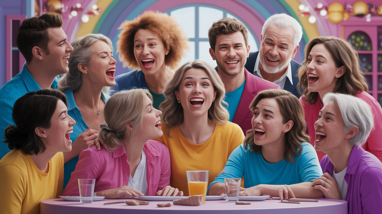 A conceptual illustration representing The Tickle Response - A Complex Reaction. Visualize the main ideas: . Creative but clear representation of the concept. Style: photorealistic. high quality, detailed, professional, clean composition, good lighting, sharp focus, well-composed. high quality, professional, detailed, well-composed