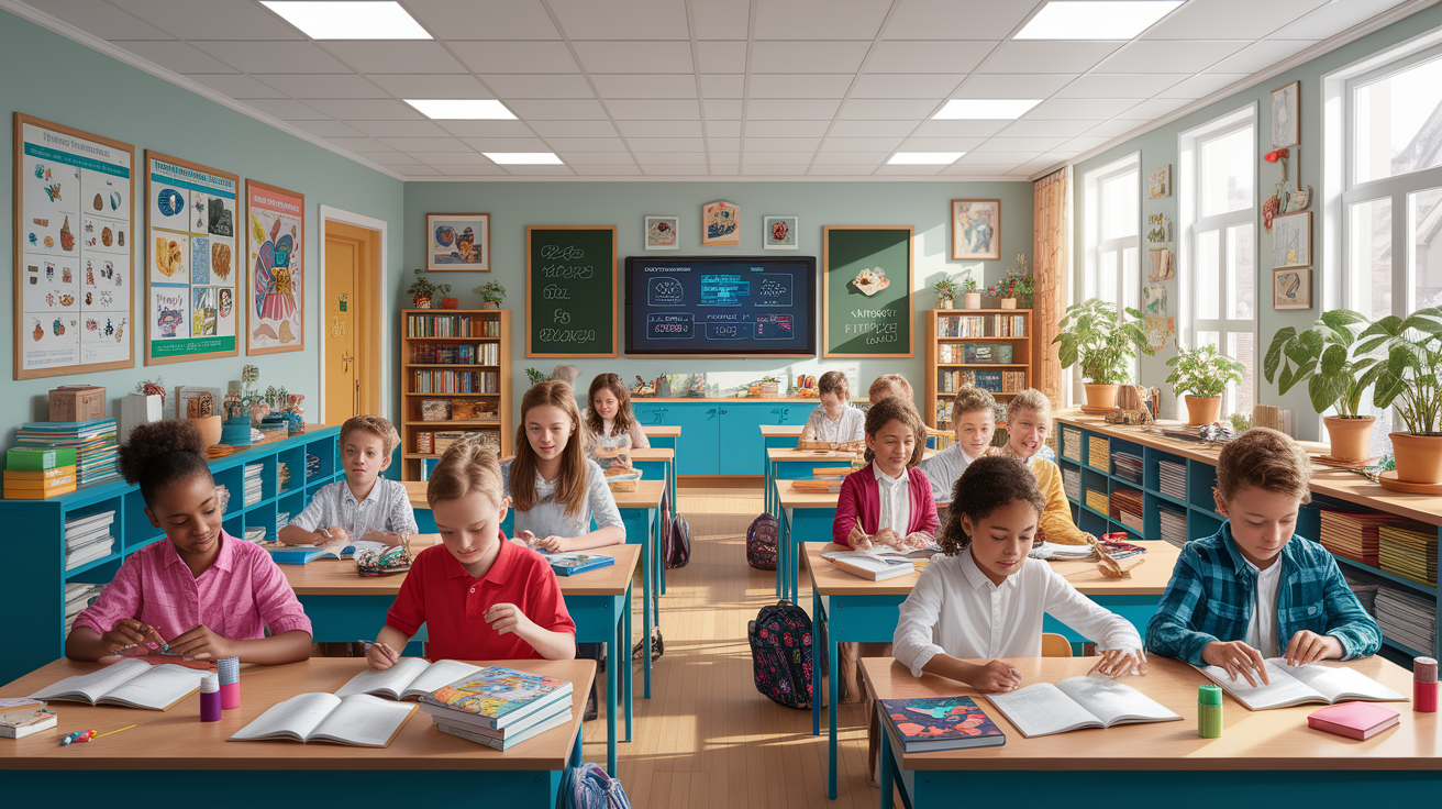 A conceptual illustration representing Indoor and Educational Experiences. Visualize the main ideas: . Creative but clear representation of the concept. Style: photorealistic. high quality, detailed, professional, clean composition, good lighting, sharp focus, well-composed. high quality, professional, detailed, well-composed