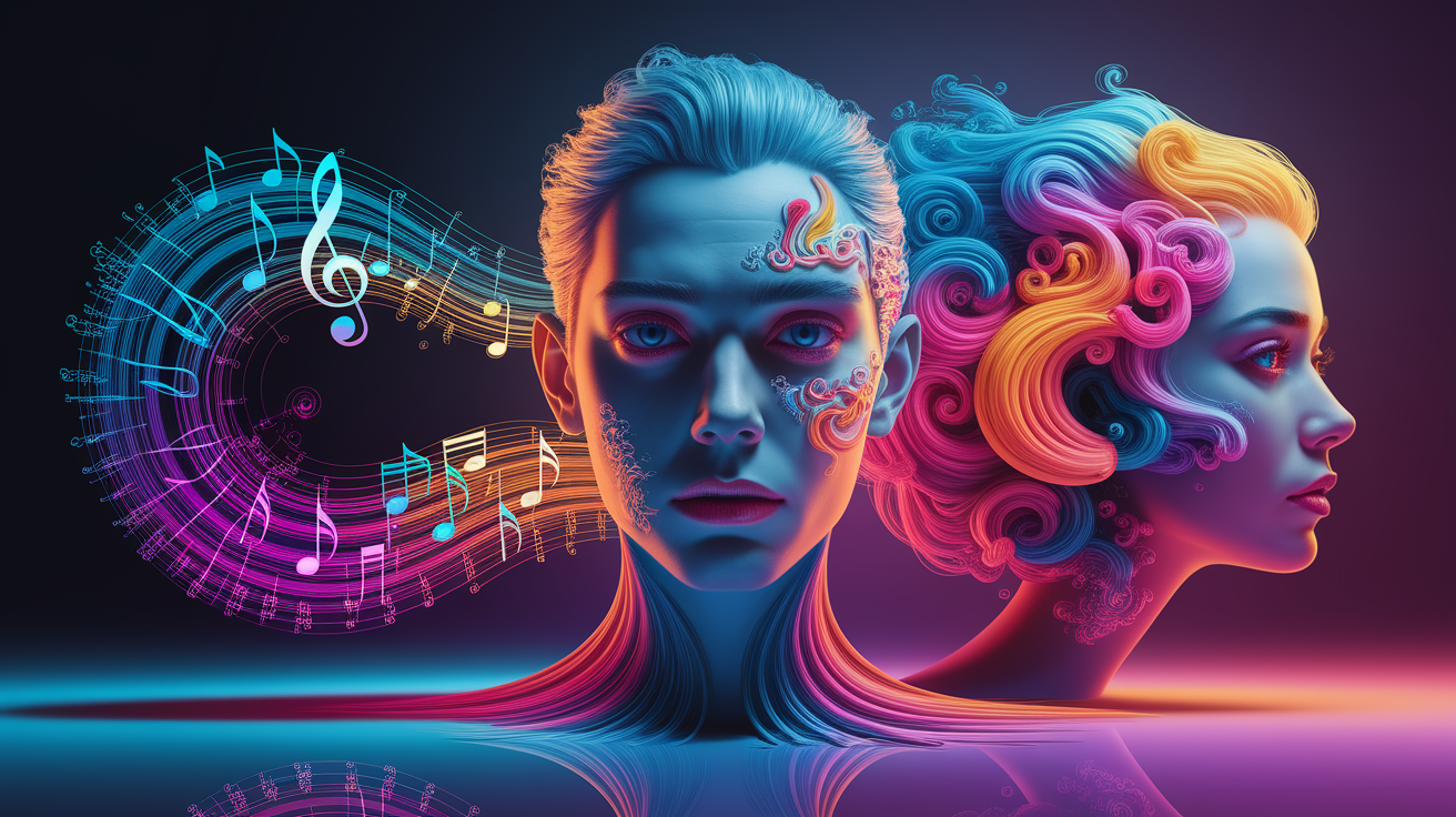 A conceptual illustration representing Tempo and Emotional Arousal. Visualize the main ideas: . Creative but clear representation of the concept. Style: photorealistic. high quality, detailed, professional, clean composition, good lighting, sharp focus, well-composed. high quality, professional, detailed, well-composed